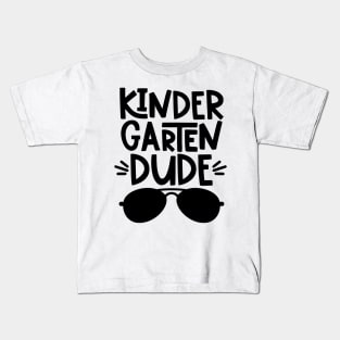 Kindergarten Dude Funny Boys Back to School Cool Kids T-Shirt